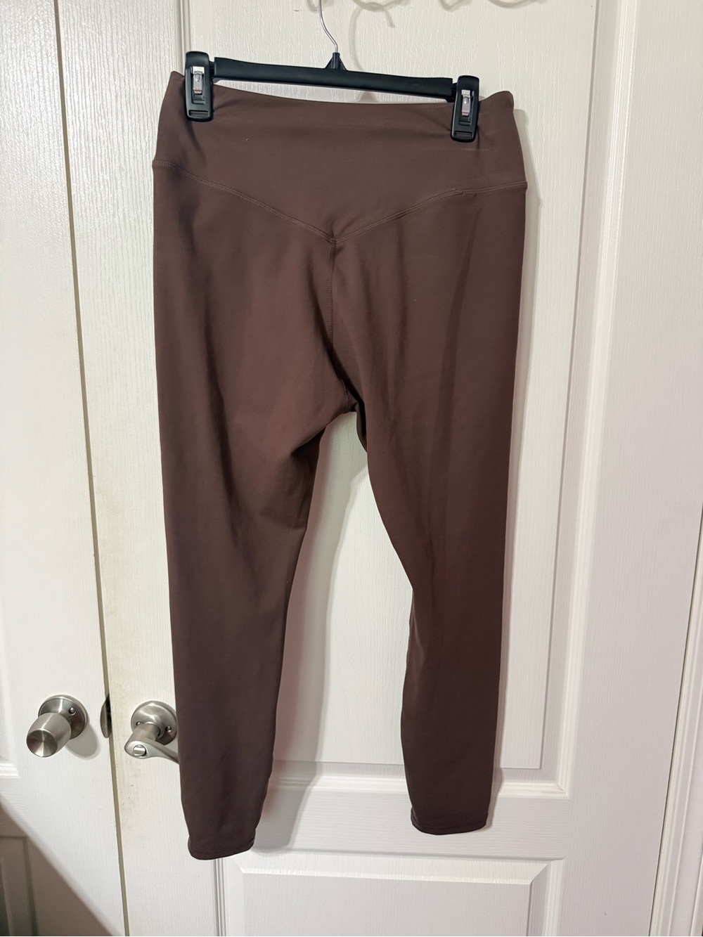 Brown High-Waist Leggings